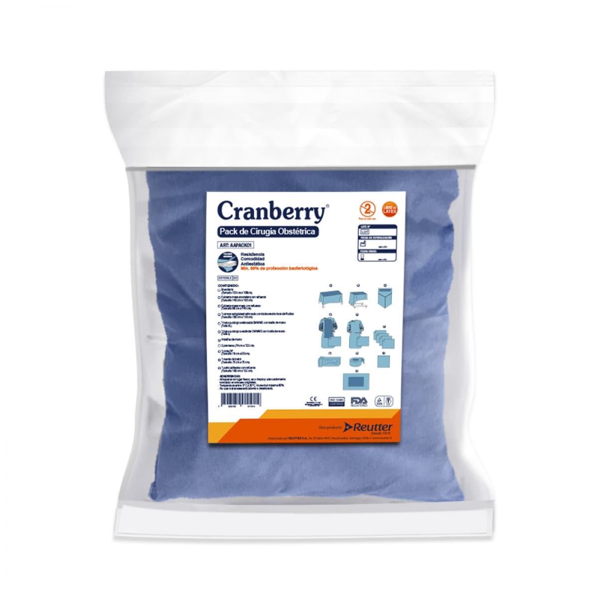 PACK DE CIRUGÍA OBSTÉTRICA UNIVERSAL
