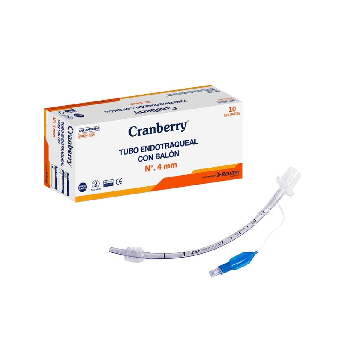 TUBO ENDOTRAQUEAL CON BALÓN 5 MM