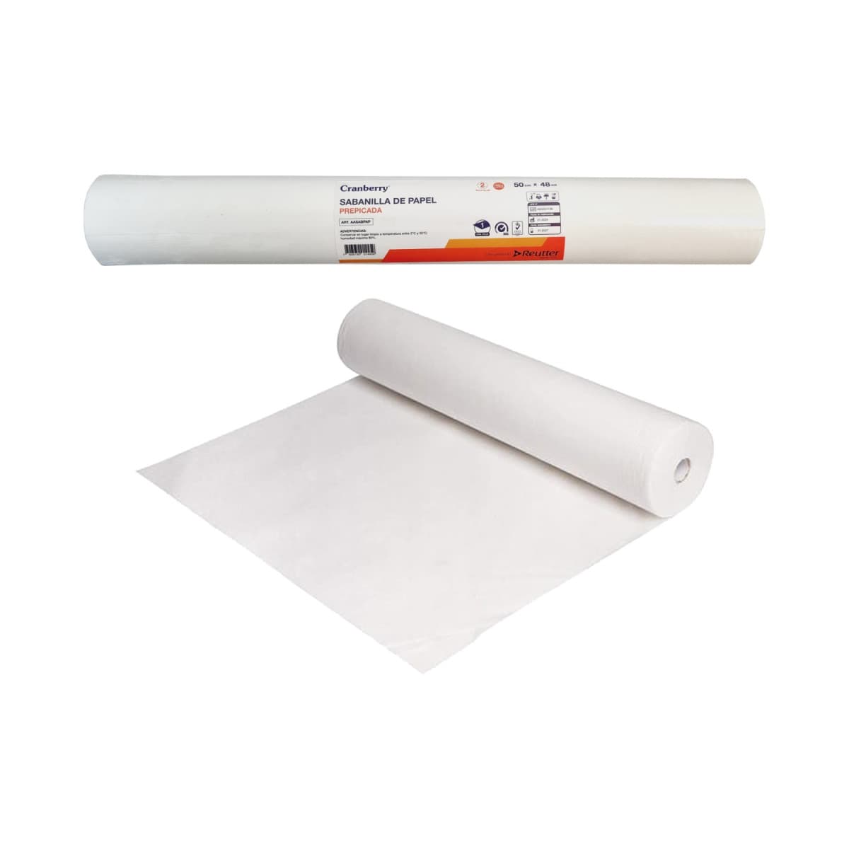 SABANILLA DE PAPEL PREPICADA 50 CM X 48 MT