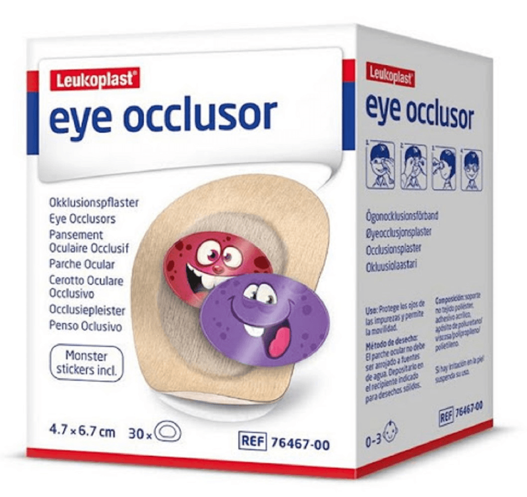 LEUKOPLAST EYE OCLUSOR JUNIOR 4.7X6.7CM