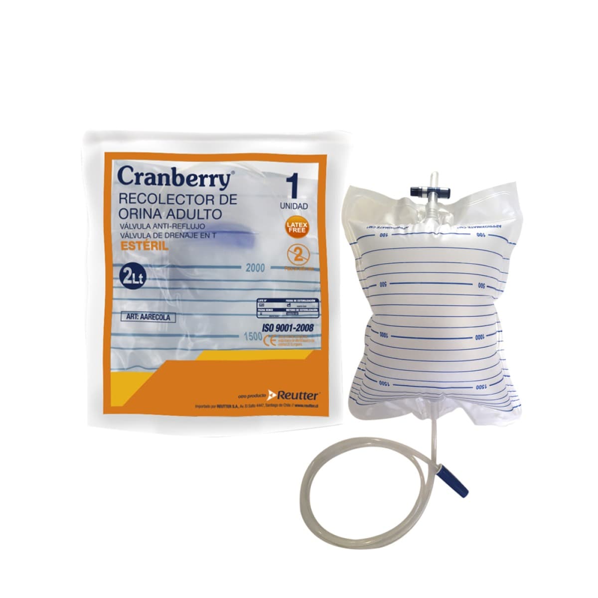 RECOLECTOR ORINA ADULTO 2 LT