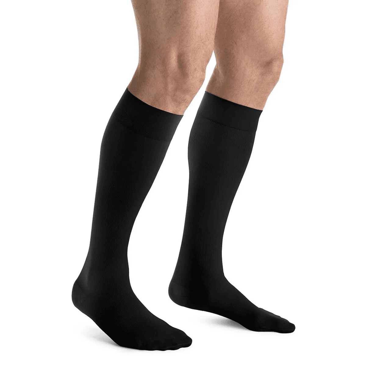 115108 / JOBST FOR MEN 30 - 40 Rodilla Punt.Cerrada S Negro