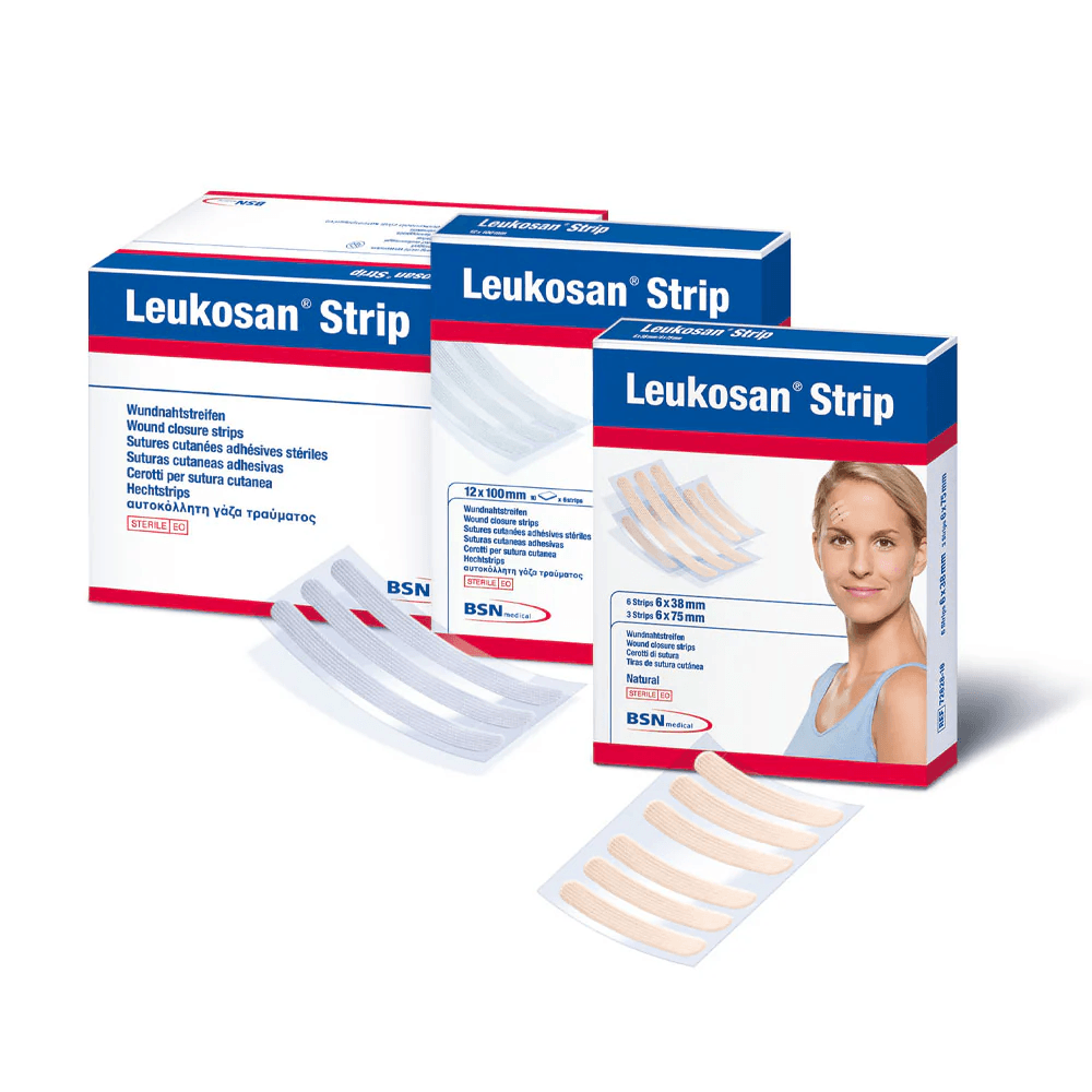 LEUKOSAN STRIPS 12 x 100mm - 50 Sob. x 6 Tiras