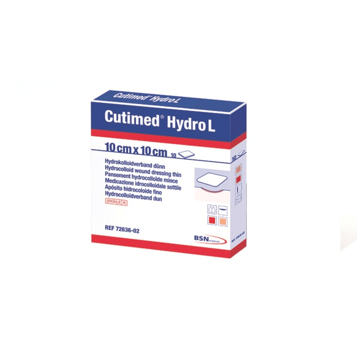 CMED HY L STE 10CMX10CM TR