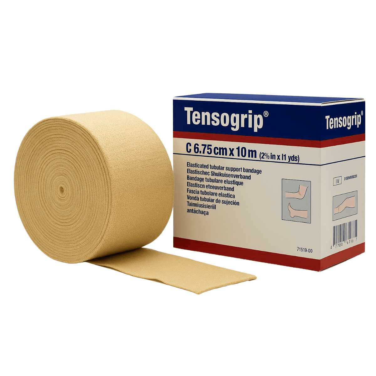 TENSOGRIP K 21.5Cm x 10M Blanco